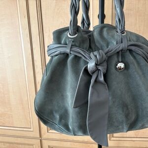 Furla Suede Handbag